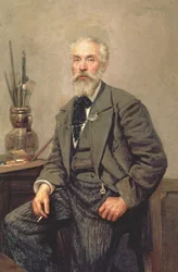Portrait of Konstantin Apollonovich Savitsky (1844-1905)
